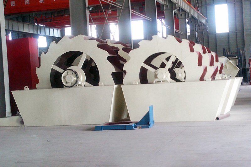 XSD輪斗式洗砂機展示 XSD輪斗式洗砂機展示