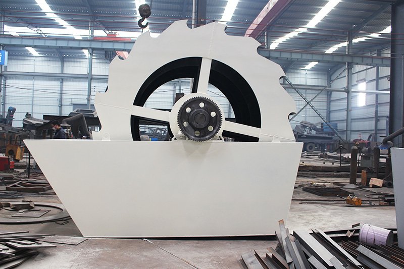 XSD輪斗式洗砂機車間圖片 XSD輪斗式洗砂機車間圖片