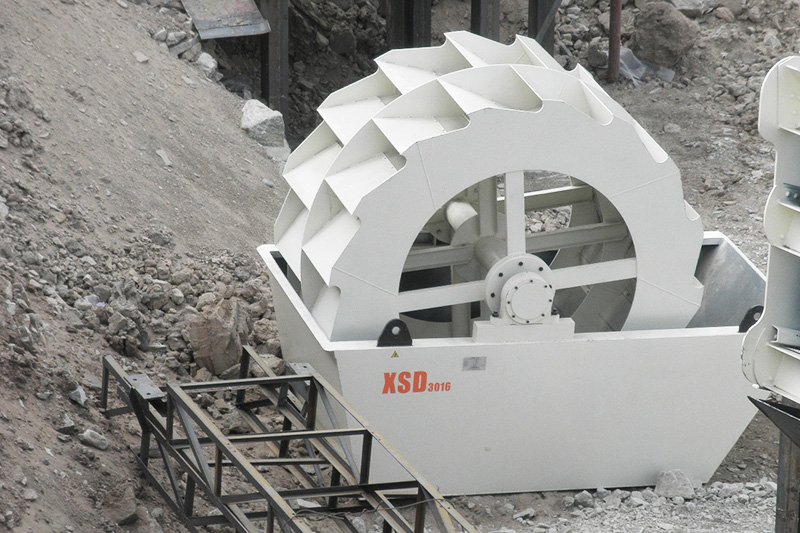 XSD輪斗式洗砂機現場圖片 XSD輪斗式洗砂機現場圖片