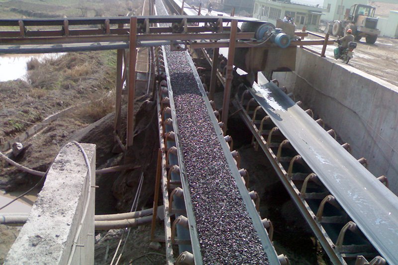 皮帶輸送機現場圖 皮帶輸送機現場圖