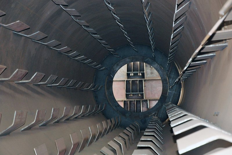 滾筒烘干機內部結構 滾筒烘干機內部結構