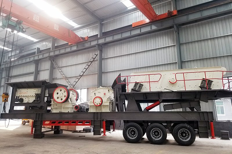破碎篩分一體式移動破碎站 破碎篩分一體式移動破碎站