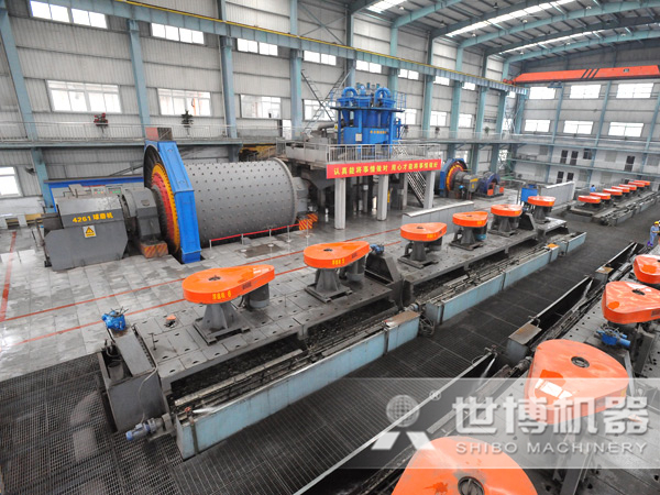 甘肅浮選現場 甘肅浮選現場