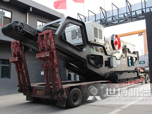 大型砂石粉碎機之移動砂石粉碎機 大型砂石粉碎機之移動砂石粉碎機