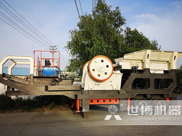 移動石子碎石機 移動石子碎石機