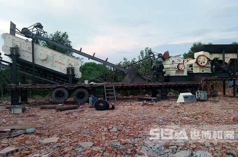 建筑垃圾處理現場 建筑垃圾處理現場