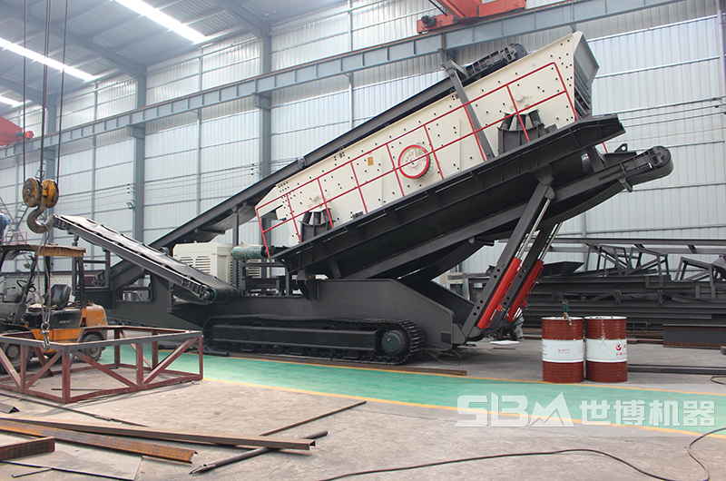 移動式篩石子機械 移動式篩石子機械