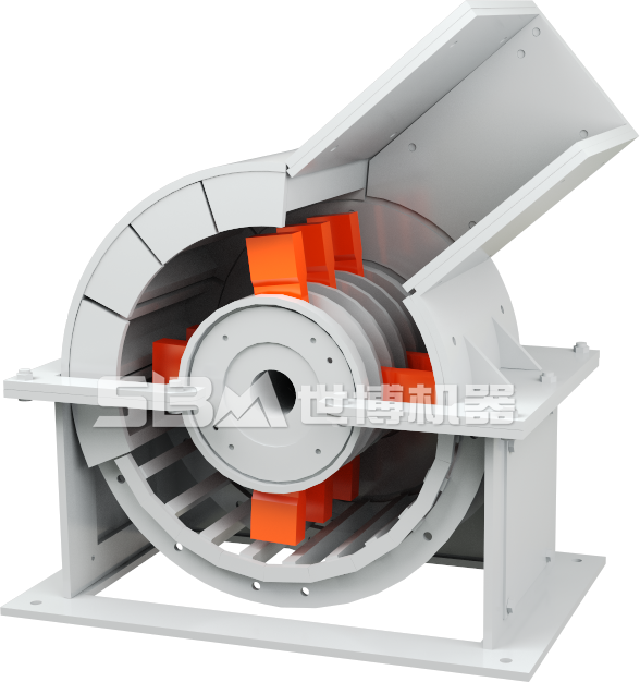 小型錘破碎機內部結構圖 小型錘破碎機內部結構圖