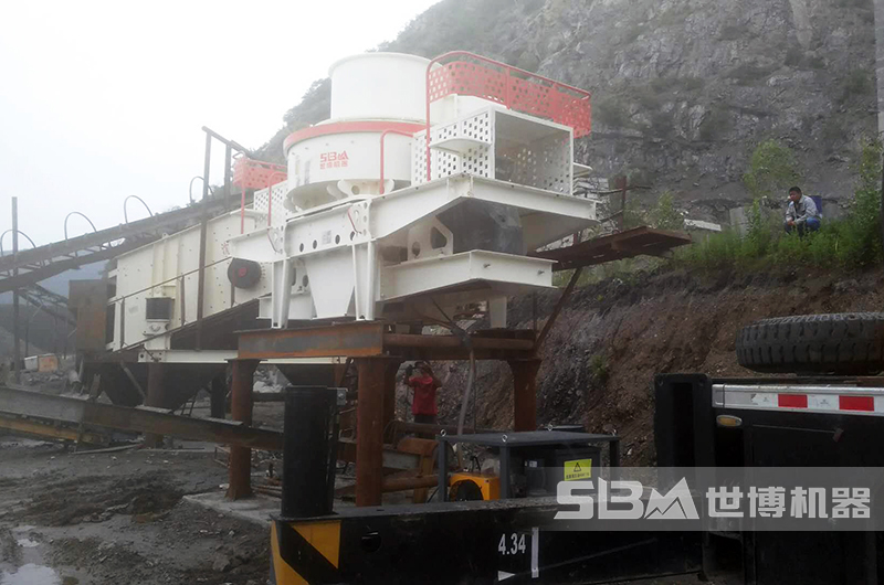 制砂機生產(chǎn)現(xiàn)場 制砂機生產(chǎn)現(xiàn)場