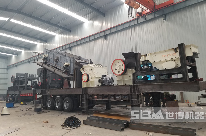 移動式建筑垃圾破碎制砂一體機 移動式建筑垃圾破碎制砂一體機