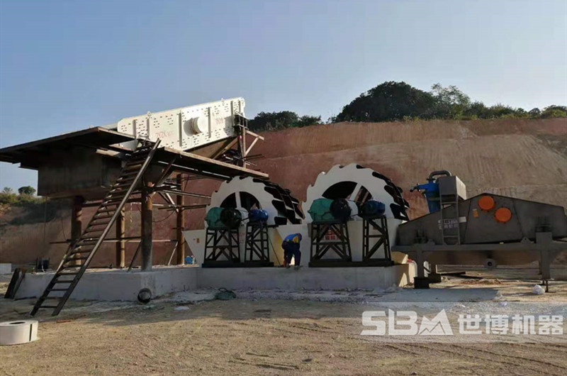 鵝卵石加工廠洗沙環節 鵝卵石加工廠洗沙環節