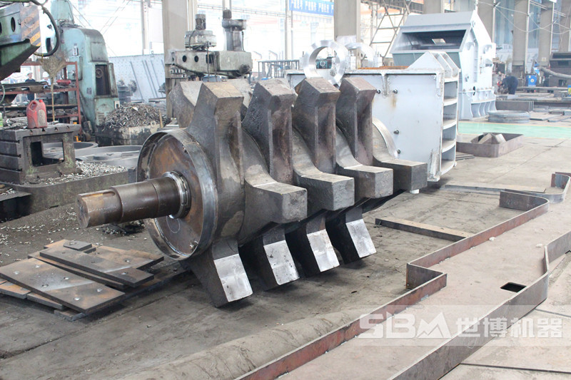 反擊式制砂機轉子結構 反擊式制砂機轉子結構