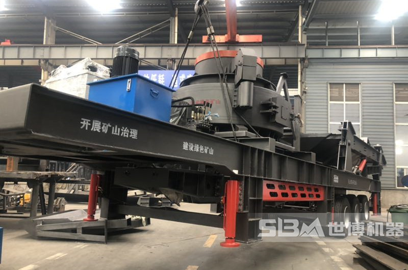 移動制砂機生產車間 移動制砂機生產車間