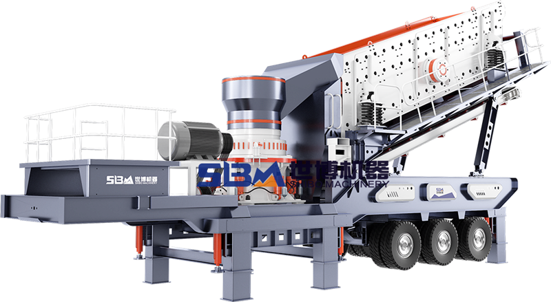 輪胎中細(xì)碎移動(dòng)石子破碎機(jī)結(jié)構(gòu)圖 輪胎中細(xì)碎移動(dòng)石子破碎機(jī)結(jié)構(gòu)圖