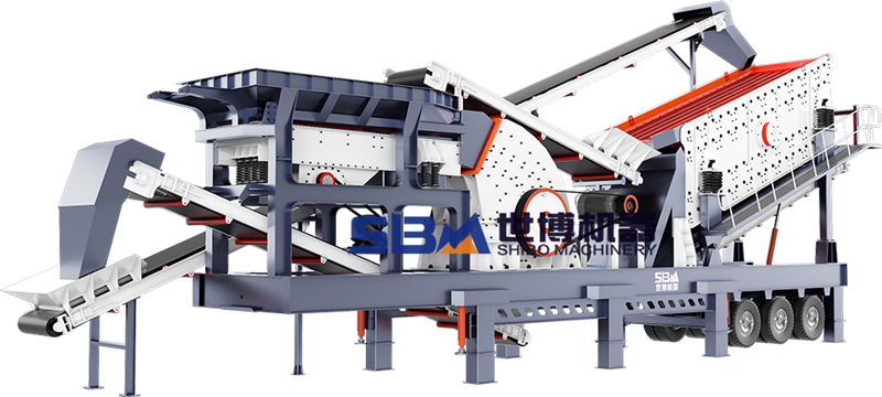 三組合移動(dòng)石子破碎機(jī)結(jié)構(gòu)設(shè)計(jì)圖 三組合移動(dòng)石子破碎機(jī)結(jié)構(gòu)設(shè)計(jì)圖