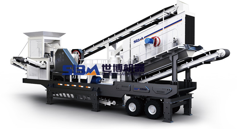 四組合移動(dòng)石子破碎機(jī)結(jié)構(gòu)設(shè)計(jì)圖 四組合移動(dòng)石子破碎機(jī)結(jié)構(gòu)設(shè)計(jì)圖