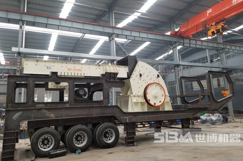 移動式煤矸石破碎機 移動式煤矸石破碎機
