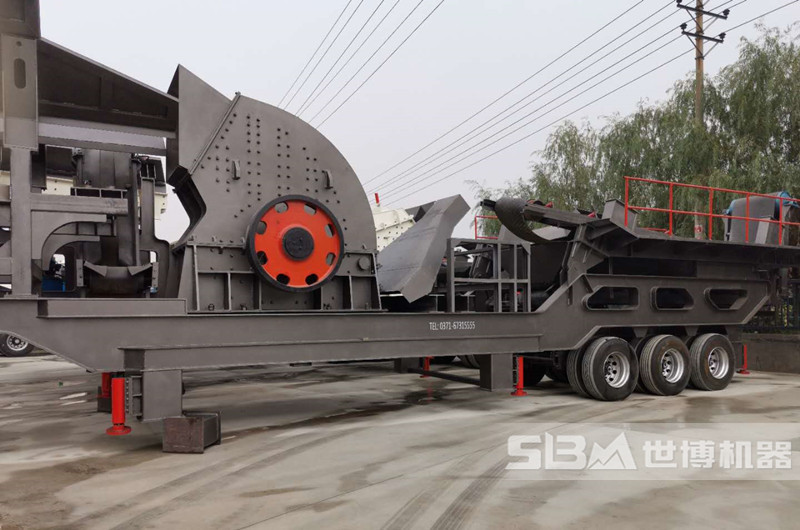 重錘式移動破碎站發貨 重錘式移動破碎站發貨