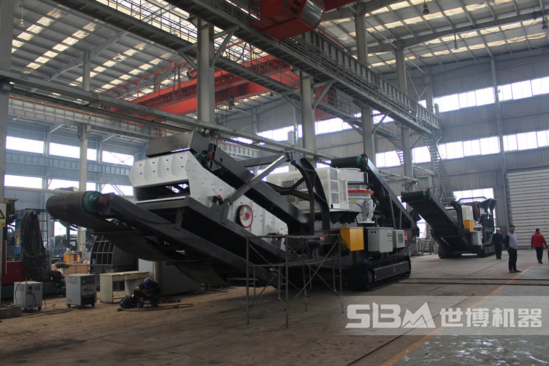 履帶式移動發動機碎石機 履帶式移動發動機碎石機