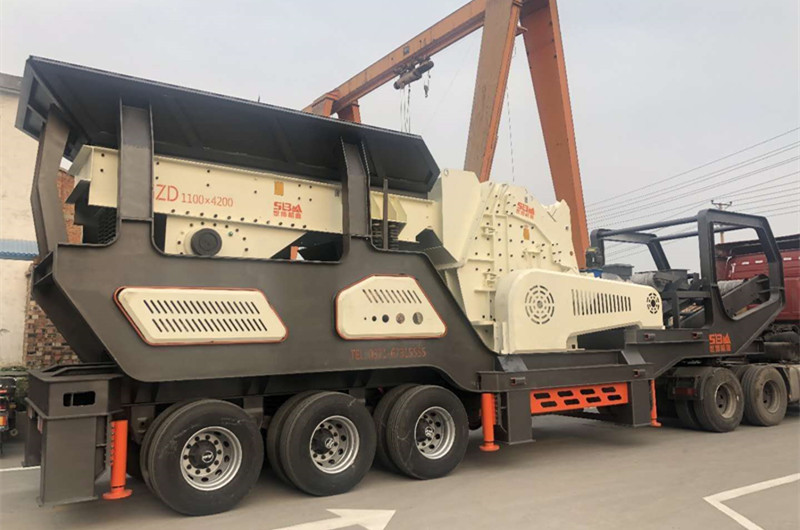 反擊式中細(xì)碎篩分移動站 反擊式中細(xì)碎篩分移動站