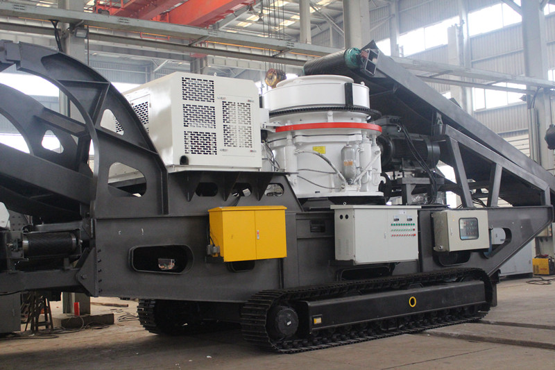 履帶式圓錐破碎站 履帶式圓錐破碎站