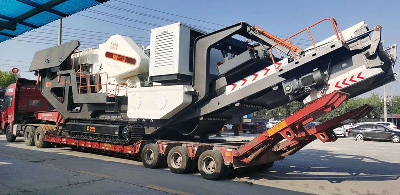 履帶顎式破碎站 履帶顎式破碎站