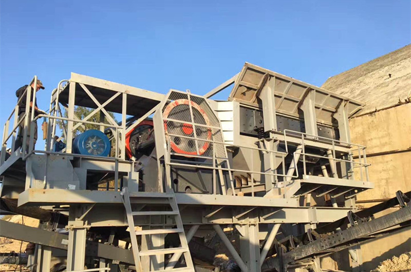 固定建筑廢料生產線現場 固定建筑廢料生產線現場