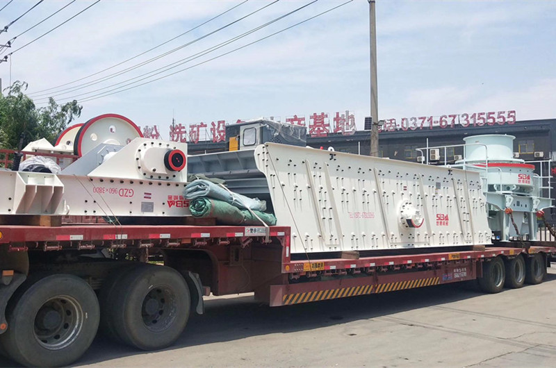 河南世博碎沙碎石機器發貨圖 河南世博碎沙碎石機器發貨圖