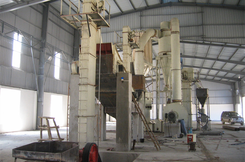 膩子粉磨粉生產設備及現場圖 膩子粉磨粉生產設備及現場圖