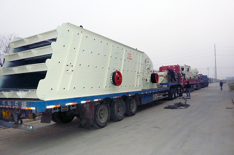 石頭振動篩發貨圖 石頭振動篩發貨圖