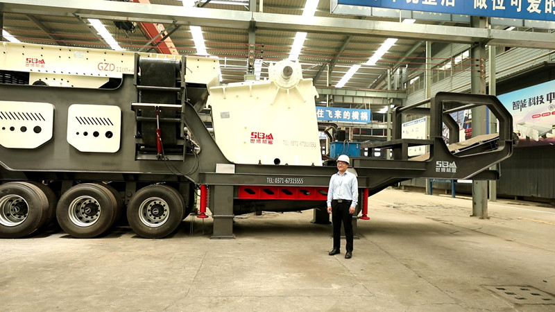 移動式新型碎石機設備 移動式新型碎石機設備