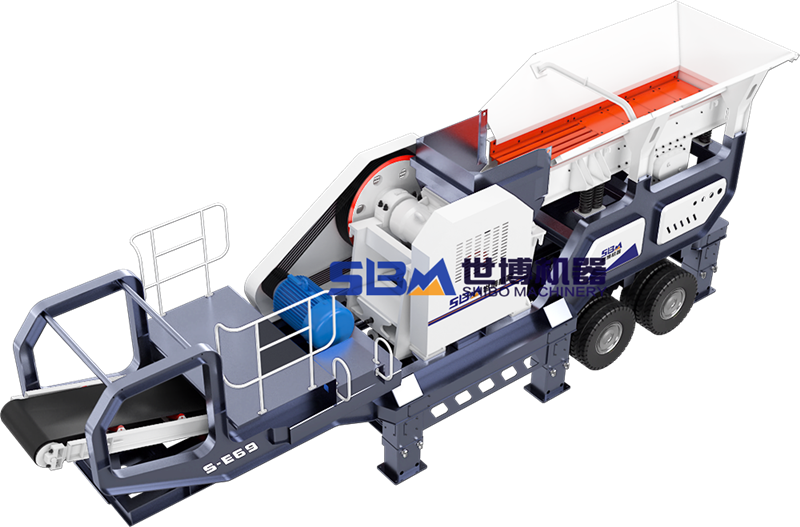 S-E69輪胎移動破碎機 S-E69輪胎移動破碎機