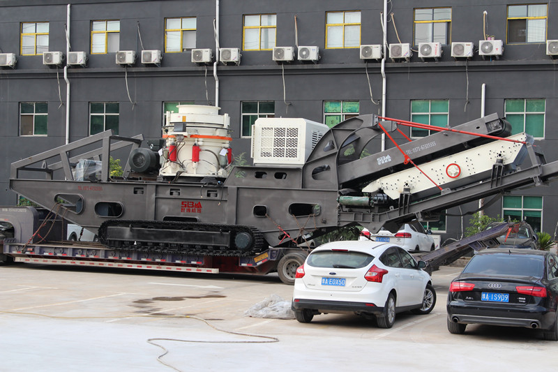 履帶圓錐破移動(dòng)破碎站發(fā)貨圖 履帶圓錐破移動(dòng)破碎站發(fā)貨圖