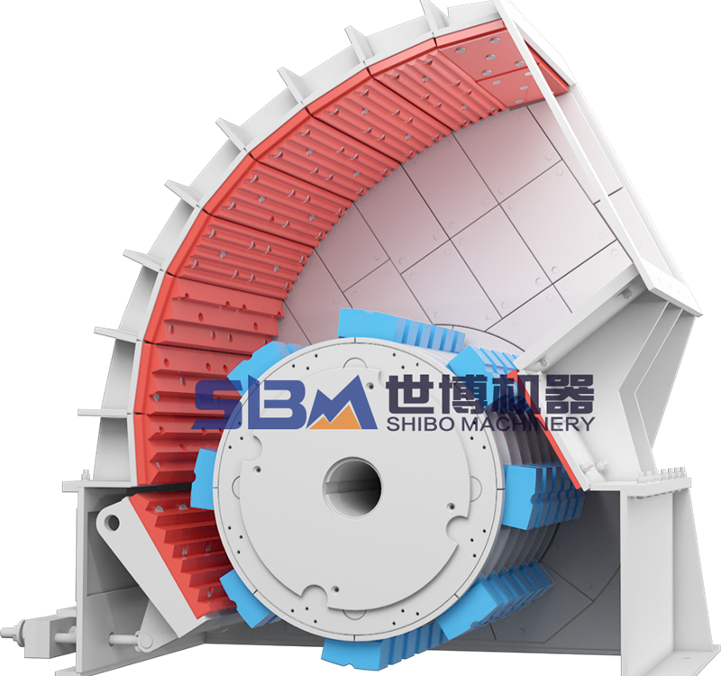 錘式破碎機結構原理圖 錘式破碎機結構原理圖