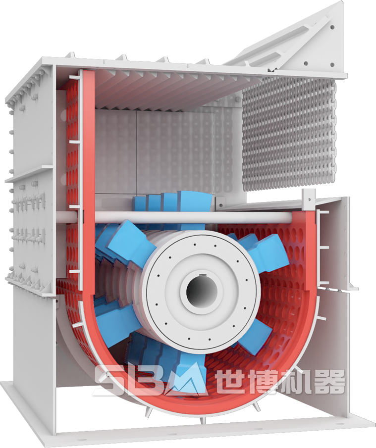 方箱破碎機內部結構圖 方箱破碎機內部結構圖