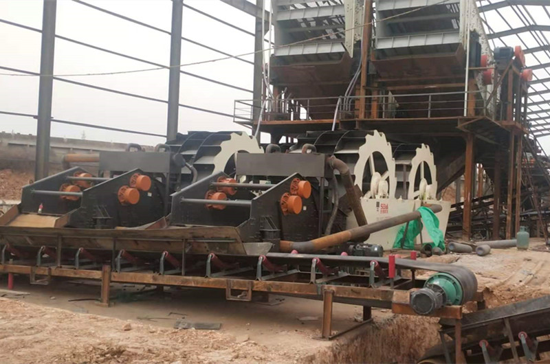 大型洗砂機和細砂回收機現場圖 大型洗砂機和細砂回收機現場圖
