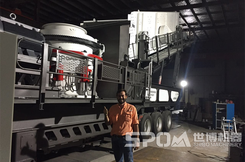 圓錐破中細碎移動設備 圓錐破中細碎移動設備