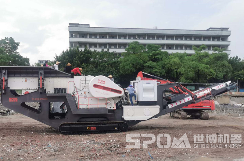 履帶顎破碎石機 履帶顎破碎石機