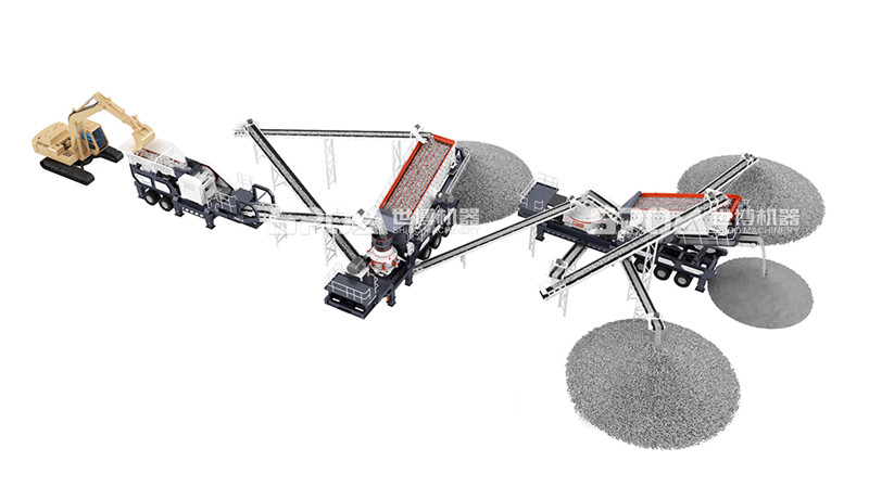 花崗巖移動加工設備配置 花崗巖移動加工設備配置