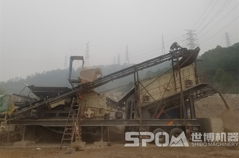 多機組合建筑垃圾移動破碎機 多機組合建筑垃圾移動破碎機