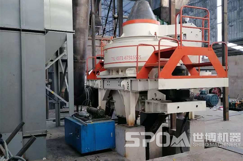 立式沖擊式破碎機,破碎制砂機現場 立式沖擊式破碎機,破碎制砂機現場