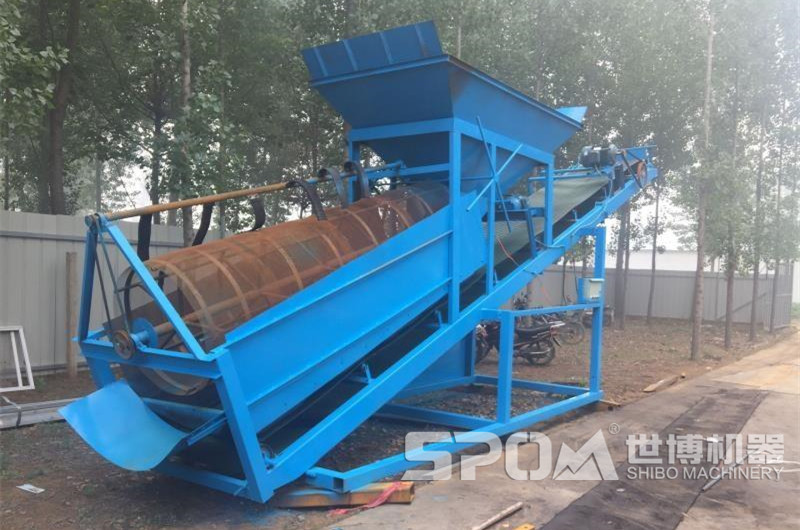 篩河卵石的篩子滾筒篩 篩河卵石的篩子滾筒篩