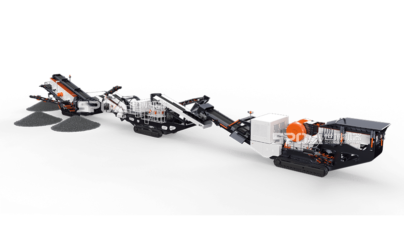 履帶移動碎石設備配置 履帶移動碎石設備配置