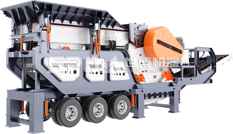 顎破移動破碎站,配置顎式破碎機的移動站 顎破移動破碎站,配置顎式破碎機的移動站