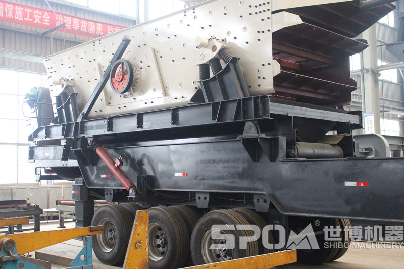 移動式振動篩 移動式振動篩