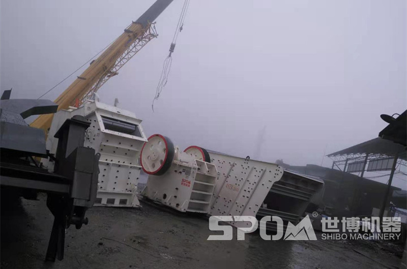 破碎線設備現場待安裝 破碎線設備現場待安裝