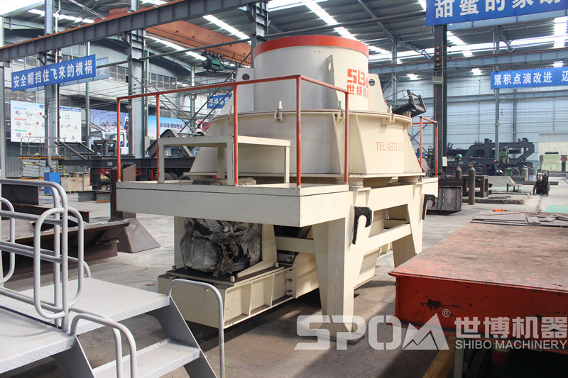 單電機(jī)沖擊式制砂機(jī)側(cè)面圖 單電機(jī)沖擊式制砂機(jī)側(cè)面圖