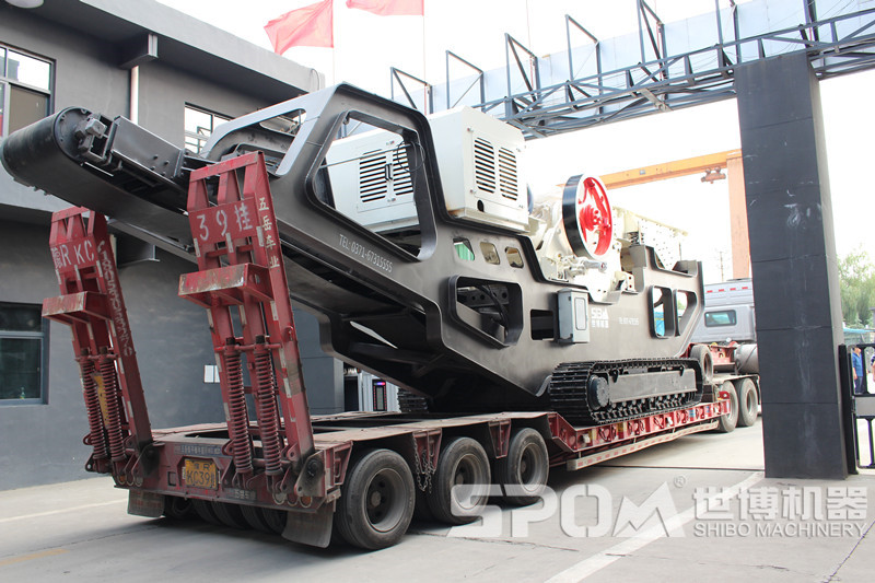 世博履帶式移動69破碎石機發貨 世博履帶式移動69破碎石機發貨