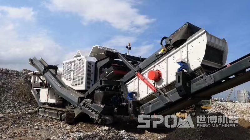 履帶移動式碎石機,造價高價格高 履帶移動式碎石機,造價高價格高