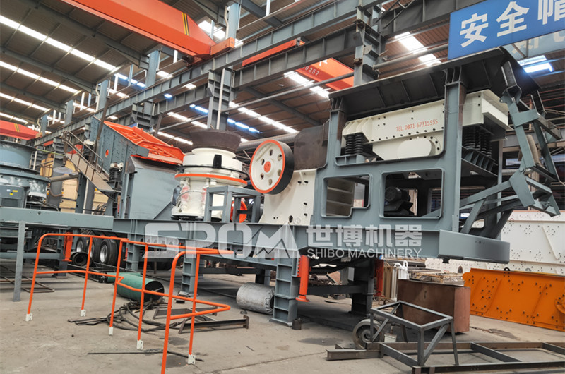 河南世博移動碎石機生產車間圖 河南世博移動碎石機生產車間圖